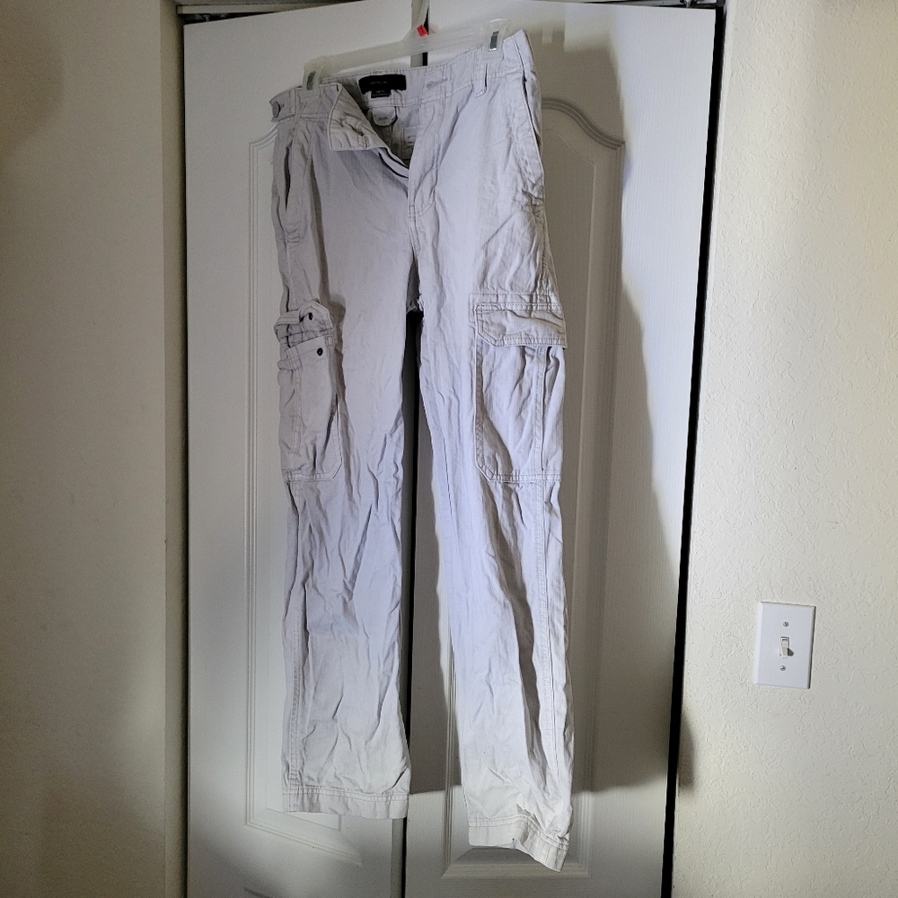 Cotton On Men's Cargo Pants - Light Gray